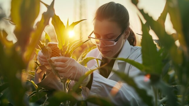 Genetic modification of crops for improved yield