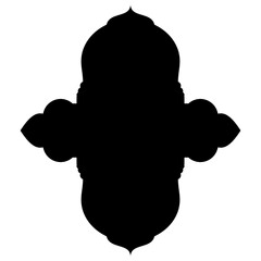Islamic Label Emblem Shape Glyph Pictogram symbol visual illustration
