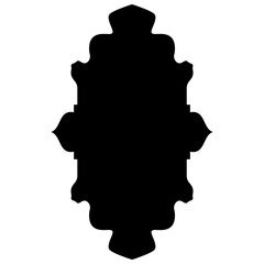 Islamic Label Emblem Shape Glyph Pictogram symbol visual illustration