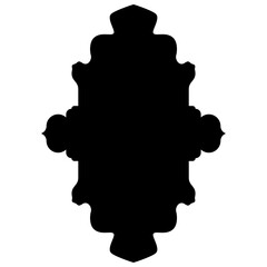 Islamic Label Emblem Shape Glyph Pictogram symbol visual illustration