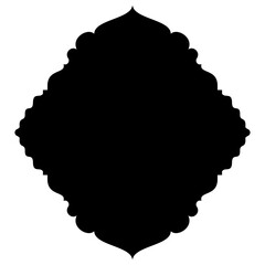 Islamic Label Emblem Shape Glyph Pictogram symbol visual illustration