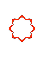 circle, ring, arc, symbol, frame, flower, gear, abstract, vector, 