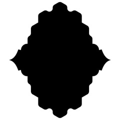 Islamic Label Emblem Shape Glyph Pictogram symbol visual illustration
