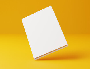 Hardcover book mockup 