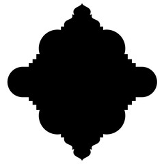 Islamic Label Emblem Shape Glyph Pictogram symbol visual illustration