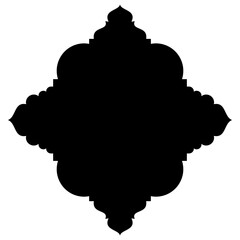 Islamic Label Emblem Shape Glyph Pictogram symbol visual illustration