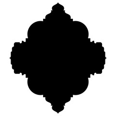 Islamic Label Emblem Shape Glyph Pictogram symbol visual illustration