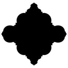Islamic Label Emblem Shape Glyph Pictogram symbol visual illustration
