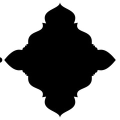Islamic Label Emblem Shape Glyph Pictogram symbol visual illustration