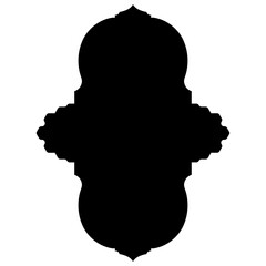 Islamic Label Emblem Shape Glyph Pictogram symbol visual illustration