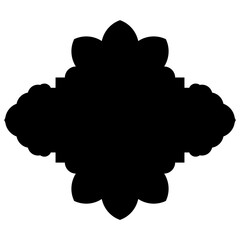 Label Emblem Shape Glyph Pictogram symbol visual illustration Exquisite Label Emblem Shapes: Turkish, Iranian & Arabic Traditional Glyphs for Ramadan & Eid Banners