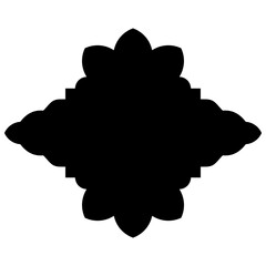 Label Emblem Shape Glyph Pictogram symbol visual illustration Exquisite Label Emblem Shapes: Turkish, Iranian & Arabic Traditional Glyphs for Ramadan & Eid Banners