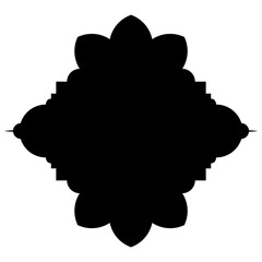 Label Emblem Shape Glyph Pictogram symbol visual illustration Exquisite Label Emblem Shapes: Turkish, Iranian & Arabic Traditional Glyphs for Ramadan & Eid Banners