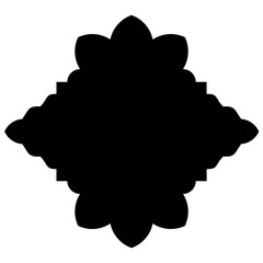 Label Emblem Shape Glyph Pictogram symbol visual illustration Exquisite Label Emblem Shapes: Turkish, Iranian & Arabic Traditional Glyphs for Ramadan & Eid Banners