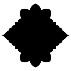 Islamic Label Emblem Shape Glyph Pictogram symbol visual illustration