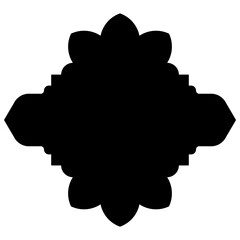 Islamic Label Emblem Shape Glyph Pictogram symbol visual illustration