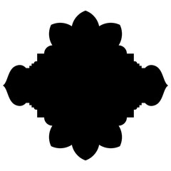 Islamic Label Emblem Shape Glyph Pictogram symbol visual illustration