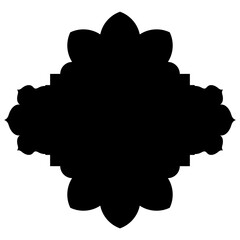 Islamic Label Emblem Shape Glyph Pictogram symbol visual illustration