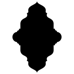 Islamic Label Emblem Shape Glyph Pictogram symbol visual illustration