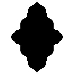 Islamic Label Emblem Shape Glyph Pictogram symbol visual illustration