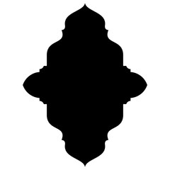 Islamic Label Emblem Shape Glyph Pictogram symbol visual illustration