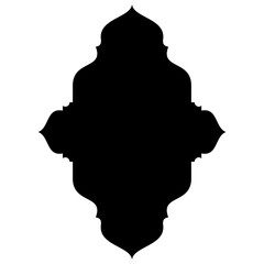Islamic Label Emblem Shape Glyph Pictogram symbol visual illustration