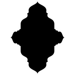 Islamic Label Emblem Shape Glyph Pictogram symbol visual illustration