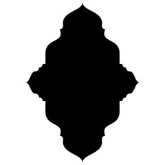 Islamic Label Emblem Shape Glyph Pictogram symbol visual illustration