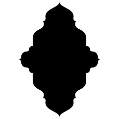 Islamic Label Emblem Shape Glyph Pictogram symbol visual illustration