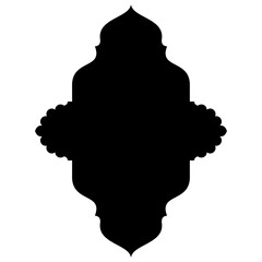 Islamic Label Emblem Shape Glyph Pictogram symbol visual illustration