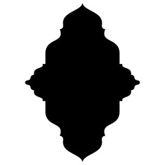 Islamic Label Emblem Shape Glyph Pictogram symbol visual illustration