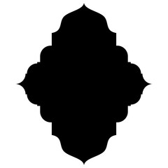 Islamic Label Emblem Shape Glyph Pictogram symbol visual illustration