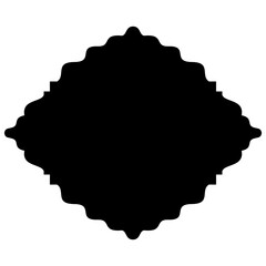 Islamic Label Emblem Shape Glyph Pictogram symbol visual illustration
