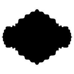 Islamic Label Emblem Shape Glyph Pictogram symbol visual illustration