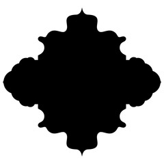 Islamic Label Emblem Shape Glyph Pictogram symbol visual illustration