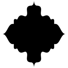 Islamic Label Emblem Shape Glyph Pictogram symbol visual illustration