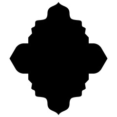 Islamic Label Emblem Shape Glyph Pictogram symbol visual illustration