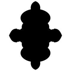 Islamic Label Emblem Shape Glyph Pictogram symbol visual illustration