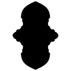 Islamic Label Emblem Shape Glyph Pictogram symbol visual illustration