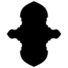 Islamic Label Emblem Shape Glyph Pictogram symbol visual illustration