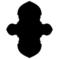 Islamic Label Emblem Shape Glyph Pictogram symbol visual illustration