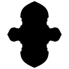 Islamic Label Emblem Shape Glyph Pictogram symbol visual illustration