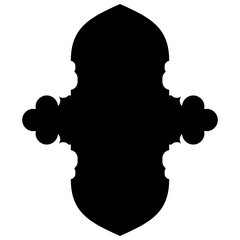 Islamic Label Emblem Shape Glyph Pictogram symbol visual illustration