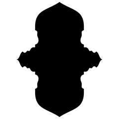 Islamic Label Emblem Shape Glyph Pictogram symbol visual illustration turkish Iranian and Arabic style 