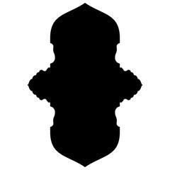 Islamic Label Emblem Shape Glyph Pictogram symbol visual illustration