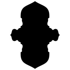 Islamic Label Emblem Shape Glyph Pictogram symbol visual illustration