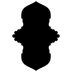Islamic Label Emblem Shape Glyph Pictogram symbol visual illustration