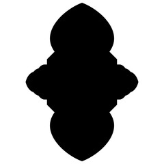 Islamic Label Emblem Shape Glyph Pictogram symbol visual illustration