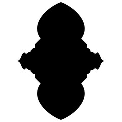 Islamic Label Emblem Shape Glyph Pictogram symbol visual illustration