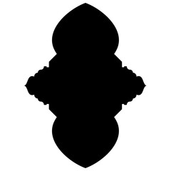 Islamic Label Emblem Shape Glyph Pictogram symbol visual illustration